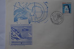 5-063 Base Antactic Pologne Antactic Traité Antarctique Pole Sud South Manchot Pingouin Penguin 1991 - Événements & Commémorations