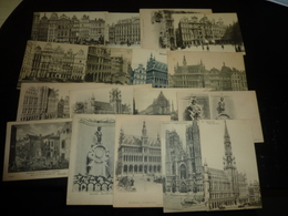 LOT DE 17 CARTES POSTALES DE BRUXELLES - BELGIQUE (AF) - Lotti, Serie, Collezioni