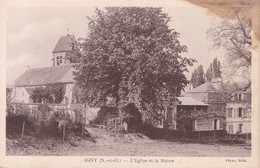 91 / IGNY / L EGLISE ET LA MAIRIE - Igny