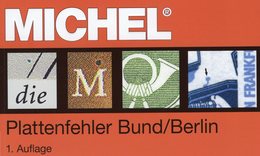Spezial-Katalog Plattenfehler BUND Berlin New 2018 MICHEL 40€ Fehler Auf Briefmarken Error Stamps Catalogue Germany - Collezioni