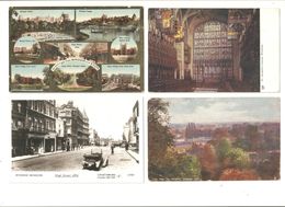 FOUR POSTCARDS OF WINDSOR BERKSHIRE ONE IS A MODERN REPRO - Windsor