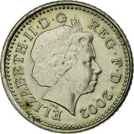 Monnaie, Grande-Bretagne, Elizabeth II, 5 Pence, 2002, TTB, Copper-nickel - 5 Pence & 5 New Pence