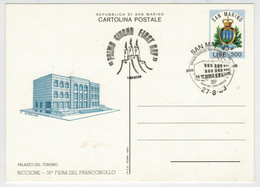 CARTOLINA POSTALE      PALAZZO   DEL   TURISMO      F.C.D.           (NUOVA) - Lettres & Documents