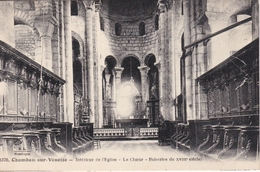 CPA  23 -CHAMBON SUR VOUEIZE - Intérieur De L'Eglise - Chambon Sur Voueize