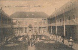 CPA - Belgique - Heide - Diesterweg's Schoolvilla - Binnenkoer - Kalmthout