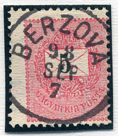 BERZOVA 5Kr (elfogazva)  Szép Bélyegzés  /  5  Kr Nice Pmk (special Perforation) - Oblitérés