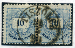 TISZOLC 10Kr Pár  Szép Bélyegzés  /  Pair 10  Kr Nice Pmk - Oblitérés