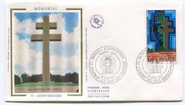 RC 12359 FRANCE 1977 DE GAULLE 52 COLOMBEY LES DEUX EGLISES 1er JOUR FDC TB - 1970-1979