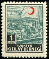 1952  Timbre De Bienfaisance  KIZILAY DERNEĞI   1 KURUŞ - Timbres De Bienfaisance