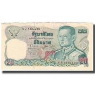 Billet, Thaïlande, 20 Baht, KM:88, TB - Thaïlande