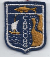 Ecusson Tissu Ancien/BrodéCABOURG/Calvados  /Vers 1960-1980    ET262 - Patches