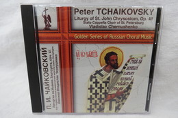 CD "Peter Tchaikovsky" Liturgy Of St. John Chrysostom, Op. 41, Vladislav Chernushenko - Chants Gospels Et Religieux