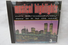 CD "Musical Highlights On Broadway" CD 3 - Musicals