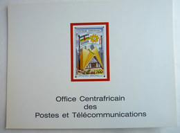 EPREUVE DE LUXE OFFICE CENTRAFRICAIN DES POSTES ET TELECOM EXPOSITION UNIVERSELLE OSAKA 1970 REPUBLIQUE CENTRAFRICAINE - 1970 – Osaka (Japan)