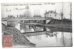 CHATEAU PORCIEN - Le Pont De La Vilette - Cachet Jules Morville Notaire - Chateau Porcien