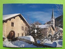 Kirche LA PUNT CHAMUES, Eglise ,Oberengadin, Grisons Suisse Schweiz,  1983, TB - La Punt Chamues-ch