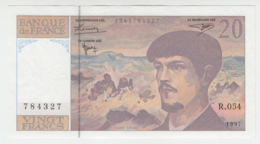 FRANCE 20 Francs 1997 VF++ Pick 151a - 20 F 1980-1997 ''Debussy''