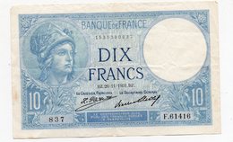 Billet De 10 Francs Banque De France  1931 (PPP18051) - 10 F 1916-1942 ''Minerve''