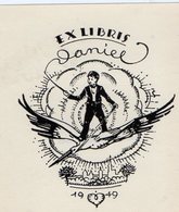 VP14.762 - 1949 : Ex - Libris : DANIEL - Cliché - SOLVEEN - Ex-Libris