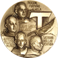 MEDALLA BEATIFICACIÓN MÁRTIRES HERMANOS MENORES FRANCISCANOS. VALENCIA 2001. METACRILATO. ESPAGNE. SPAIN MEDAL - Professionnels/De Société