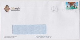 Australia 2017 Tumby Bay Jetty $1 Self-adhesive On Lifestyle Window Envelope - Lettres & Documents