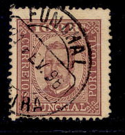 ! ! Funchal - 1892 D. Carlos 100 R - Af. 09 - Used - Funchal