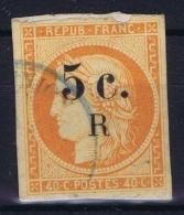 Reunion : Yv Nr 6a Orange Vif  Used Obl - Used Stamps