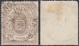 Luxembourg 1865 - Timbre Obliteré. Pri Fix Nr. 19 C -Curiositée (EB) DC-2845 - Sonstige & Ohne Zuordnung