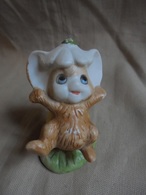 Vintage - Petite Statuette Pour Enfant Souriceau Des Champs - Animals