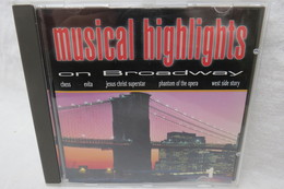 CD "Musical Highlights On Broadway" CD 1 - Musicals