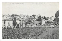 VIC Le COMTE  (cpa 63)   Vue Générale    -  L  1 - Vic Le Comte