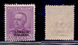 COLONIE - SOMALIA - 1930 - 50 Cent Parmeggiani (139) - Gomma Integra (250) - Other & Unclassified