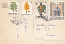 SAN MARINO  /   ITALIA - Card _ Cartolina - Brieven En Documenten