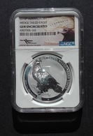 Australia, Wedge Tailed Eagle 1 Oz 2016 Silver 999 Pure In SLAB GEM BU NGC - 1 Oncia Argento Puro Bullion Perth Min - Ongebruikte Sets & Proefsets