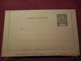 Carte-Lettre Entier Postal - Briefe U. Dokumente