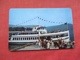 MV "Mohican" Docking  At Bolton Landing  New York > Lake George      Ref 3293 - Lake George