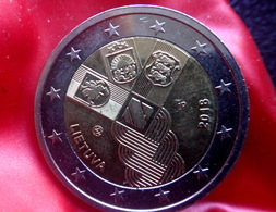 LITHUANIA 2 Euro 2018 Independence Of Baltic States   Coin  CIRCULATED - Lituanie