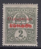 France Occupation Hungary Arad 1919 Yvert#44 Mint Hinged - Unused Stamps