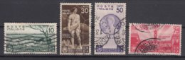 Italy Kingdom 1936 Oraziano Sassone#398,400,401,402 Mi#547,549,550,551 Used - Oblitérés