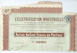 Action L'electrification Industrelle - D - F