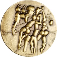 ESPAÑA. MEDALLA F.N.M.T. TITULADA FUTURO. 1.983. BRONCE. ESPAGNE. SPAIN MEDAL - Professionals/Firms