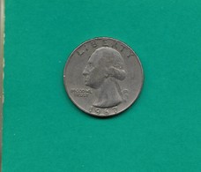 Pièce 1/4 Dollar Liberty 1967 - 1932-1998: Washington