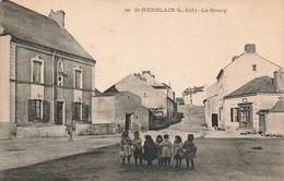 44 St Saint Herblain Le Bourg Cpa Carte Animée - Saint Herblain