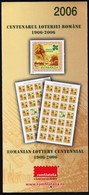 Romania 2006 / Romanian Lottery Centennial / Prospectus, Leaflet, Brochure - Briefe U. Dokumente