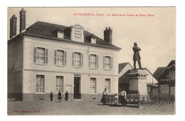 27 EURE - LE VAUDREUIL La Mairie Et La Statue De Raoul Duval - Le Vaudreuil
