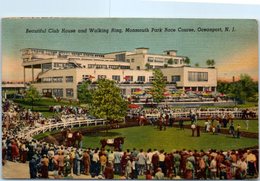 New Jersey - Beautiful Club House And Walking Ring, Monmouth Park Race Course, Oceanport - Altri & Non Classificati
