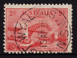 Australia 1932 Sydney Harbour Bridge 2d Litho. Used - WEST WYALONG, NSW - Oblitérés