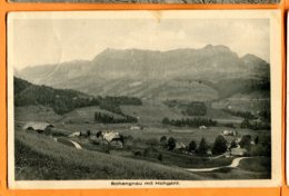 SPR067, Schangnau Mit Hohgant, édit. E. Blau, Pli, Circulée 1920 - Schangnau