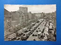 Cartolina Formato Grande Non Viaggiata Germania Berlin Spandau Kornerstrabe 5 B Auto D'epoca Autobus - Spandau