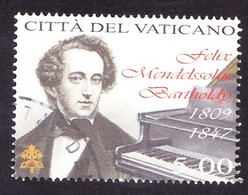 Italy 2009 , Felix Mendelssohn , Used - Gebruikt